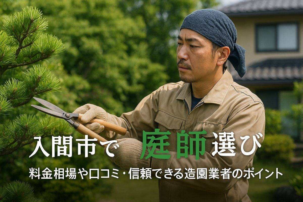 入間市で庭師の基本と選び方徹底ガイド｜料金相場や口コミ・信頼できる造園業者のポイント